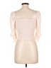 Blush 100% Polyester Pink 3/4 Sleeve Blouse Size L - photo 2