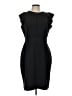 Ivanka Trump Solid Black Cocktail Dress Size 12 - photo 1