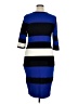 Gabby Skye Color Block Blue Casual Dress Size 1X - photo 2