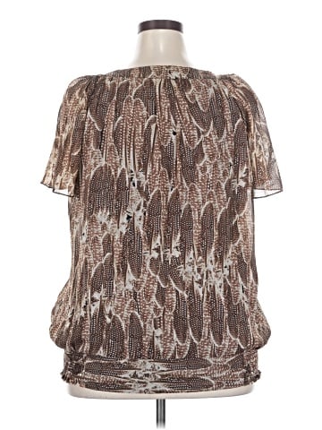 Sara Michelle Short Sleeve Blouse (view 2)