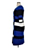 Gabby Skye Color Block Blue Casual Dress Size 1X - photo 5