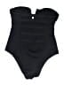 Mossimo Graphic Black One Piece Swimsuit Size S - photo 2