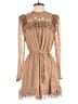 Zimmermann 100% Silk Solid Tan Cocktail Dress Size 8 (2) - photo 1