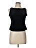 R&K Evening Black Sleeveless Top Size 10 - photo 1