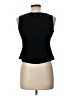 R&K Evening Black Sleeveless Top Size 10 - photo 2