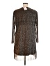 Serra Metallic Brown Cocktail Dress Size XL - photo 2
