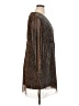 Serra Metallic Brown Cocktail Dress Size XL - photo 4