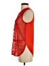 Tiny Red Sleeveless Blouse Size S - photo 5