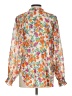 Olivaceous Orange Long Sleeve Blouse Size L - photo 2