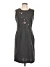 Studio 1 100% Polyester Gray Casual Dress Size 10 - photo 1