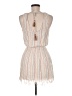Becca Stripes Ivory Casual Dress Size M - photo 2