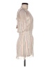 Becca Stripes Ivory Casual Dress Size M - photo 4