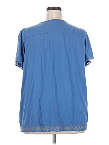 Woman Within Short Sleeve T-Shirt (view 2)