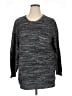 Woman Within 100% Cotton Gray Pullover Sweater Size 14 (M) - photo 1