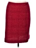St. John Tweed Red Wool Skirt Size 6 - photo 1