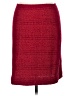 St. John Tweed Red Wool Skirt Size 6 - photo 2
