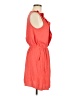 Express 100% Polyester Orange Casual Dress Size M - photo 4