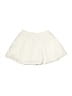 Tea 100% Cotton Solid Ivory Skirt Size 4 - photo 2
