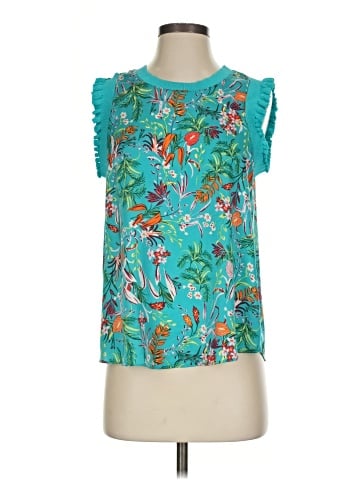 Skies Are Blue Sleeveless Blouse (view 1)