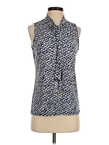 MICHAEL Michael Kors Sleeveless Button-Down Shirt (view 1)