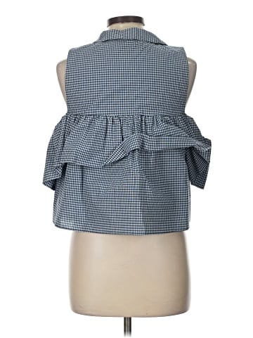 Trafaluc by Zara Sleeveless Button-Down Shirt (view 2)
