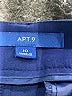 Apt. 9 Solid Blue Dress Pants Size 10 - photo 7