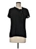 Noir Polka Dots Black Short Sleeve Blouse Size M - photo 1