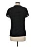 Noir Polka Dots Black Short Sleeve Blouse Size M - photo 2