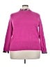 Crown & Ivy Pink Pullover Sweater Size 3X - photo 1