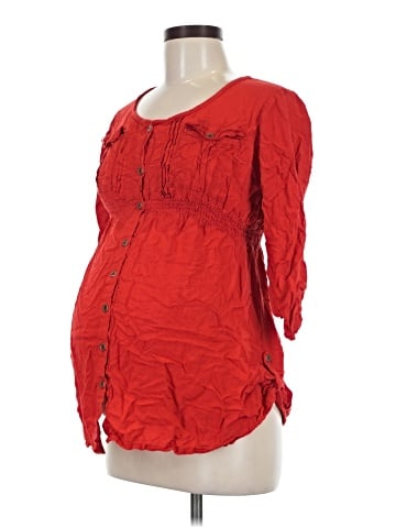 Oh! Mamma 3/4 Sleeve Top (view 1)