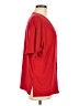 Discreet Red Short Sleeve Blouse One size - photo 4