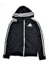 Adidas 100% Polyester Black Track Jacket Size 18 - 20 - photo 1
