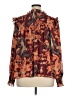 Grace Karin 100% Polyester Burgundy Long Sleeve Blouse Size XL - photo 2
