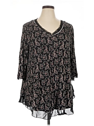 American Rag Cie 3/4 Sleeve Blouse (view 1)