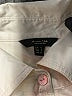 Massimo Dutti Solid Ivory Long Sleeve Blouse Size S - photo 7