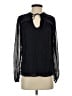 Tiny 100% Polyester Black Long Sleeve Blouse Size XS - photo 1