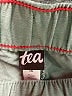Tea 100% Cotton Green Casual Pants Size 14 - photo 3