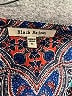 Black Rainn 100% Polyester Graphic Blue Sleeveless Blouse Size XL - photo 7
