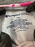 Champion Silver Pullover Hoodie Size 7 - 8 - photo 3