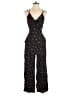 Pins and Needles 100% Viscose Stars Black Jumpsuit Size S - photo 1