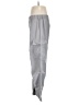 Shein 100% Polyester Solid Gray Cargo Pants Size M (petite) - photo 5