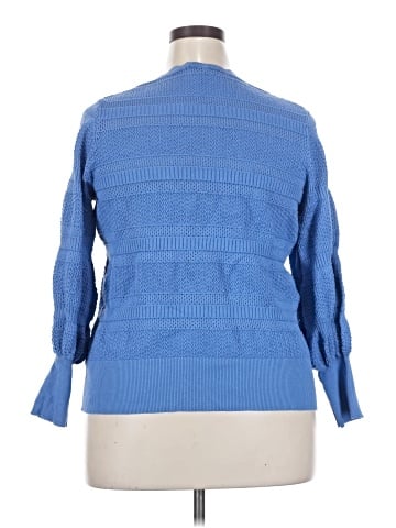Cable & Gauge Pullover Sweater (view 2)