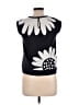 Victoria Beckham for Target 100% Polyester Floral Graphic Black Sleeveless Top Size XL - photo 2