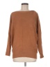 Simply Vera Vera Wang Solid Brown Pullover Sweater Size M - photo 1