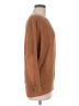 Simply Vera Vera Wang Solid Brown Pullover Sweater Size M - photo 4