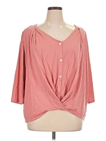 Purejill 3/4 Sleeve Top (view 1)