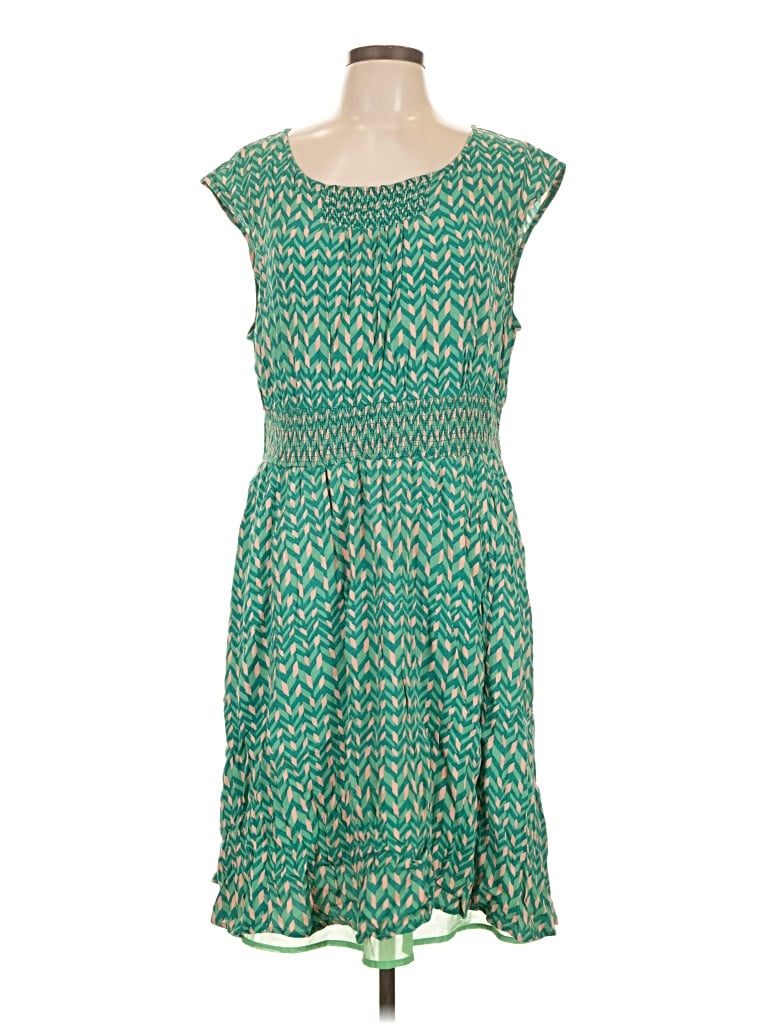 Pre-owned Maeve Casual Dress In Green