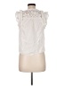 Caballero Ivory Sleeveless Blouse Size M - photo 2