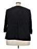 Always Indigo Black 3/4 Sleeve Blouse Size 3X - photo 2