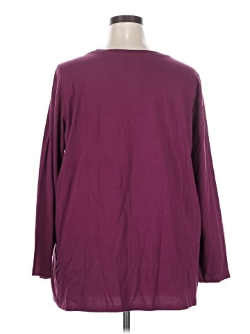 Woman Within 3/4 Sleeve T-Shirt (view 2)